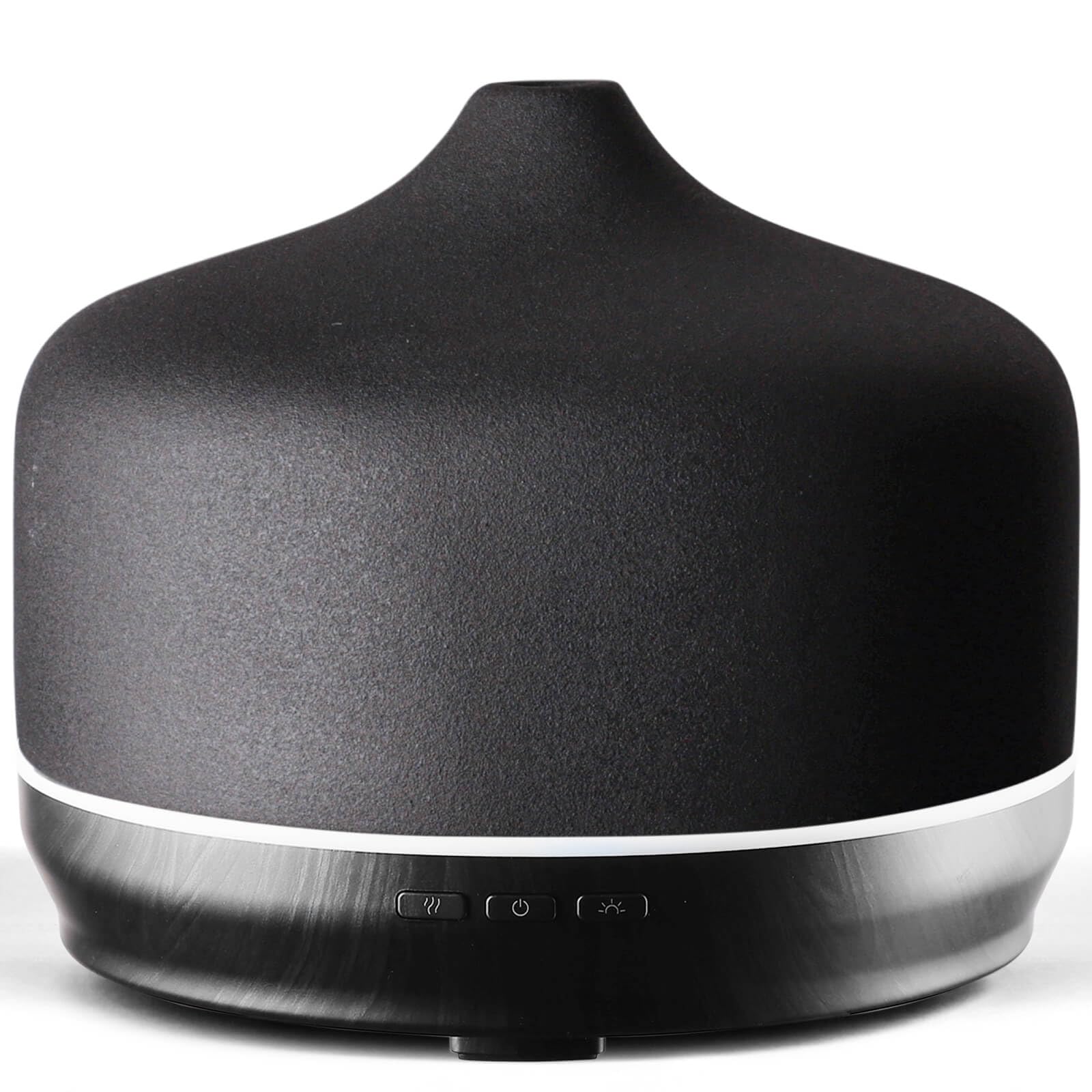 Porseme 500 ml Hand-blown Glass Aroma Diffuser for Essential Oils, Large Ultrasonic Humidifier, Cool Mist, 7 Colour Changing LEDs for an Elegant Home